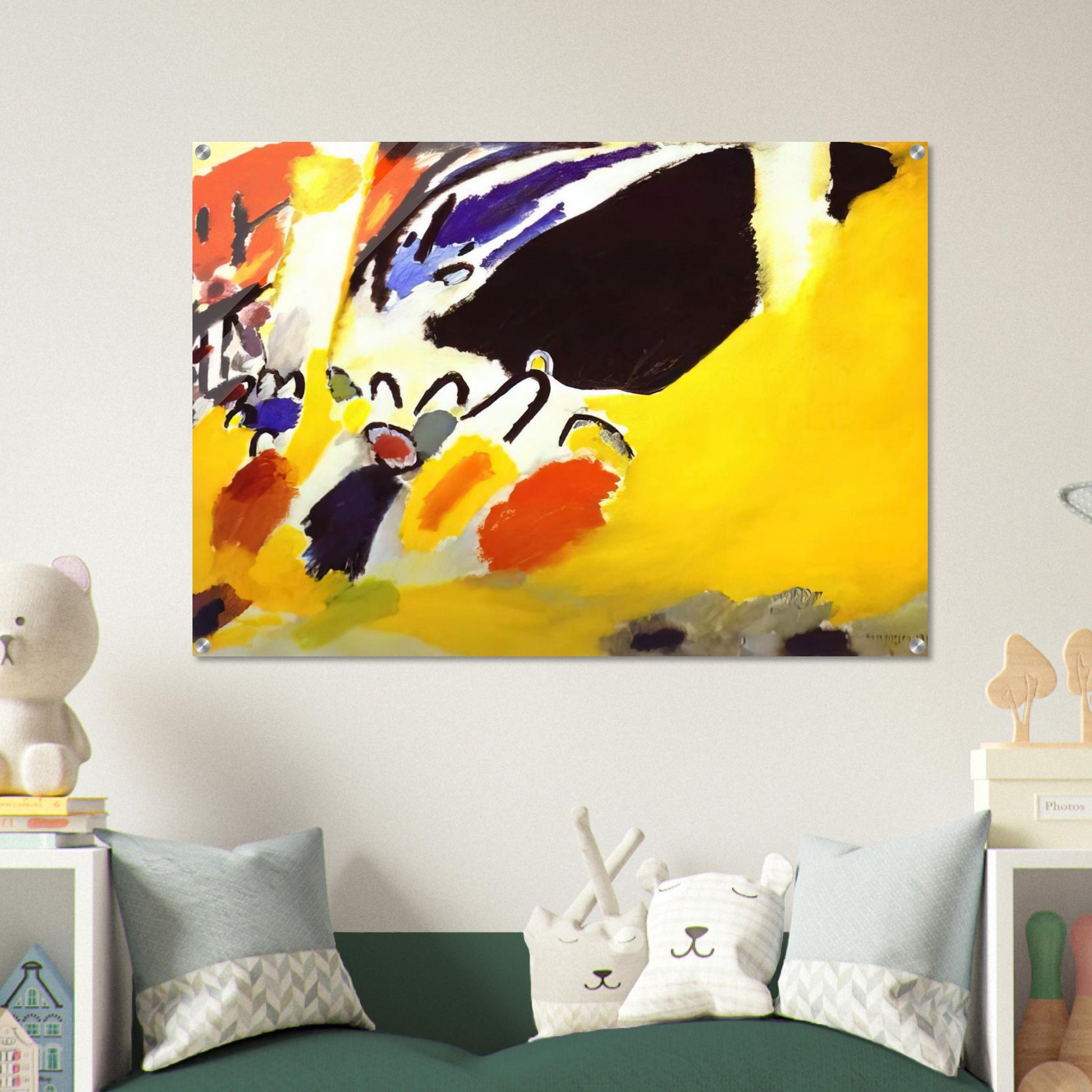 IMPRESSION III CONCERT 1911 - Wassily Kandinsky Acrylic Print - 70x100 cm / 28x40″ inches | Wassily Kandinsky Wall Art | Wassily Kandinsky Prints