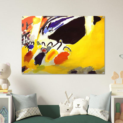 IMPRESSION III CONCERT 1911 - Wassily Kandinsky Acrylic Print - 70x100 cm / 28x40″ inches | Wassily Kandinsky Wall Art | Wassily Kandinsky Prints