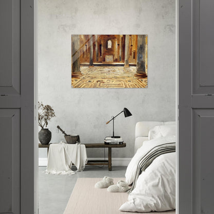 A Mosque, Cairo - John Singer Sargent Acrylic Print - 70x100 cm / 28x40″ inches