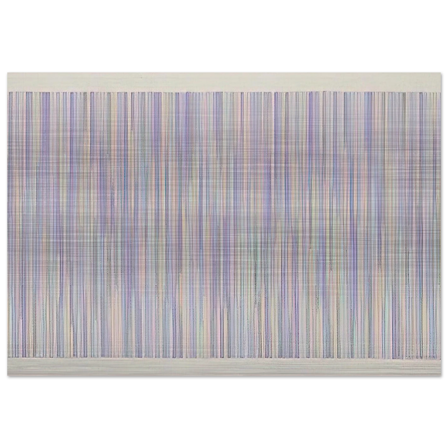 Pocono - 1984 - Gene Davis Brushed Aluminum Print - 70x100 cm / 28x40 inches | Gene Davis Aluminum Print | Gene Davis Prints