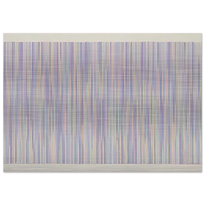 Pocono - 1984 - Gene Davis Brushed Aluminum Print - 70x100 cm / 28x40 inches | Gene Davis Aluminum Print | Gene Davis Prints