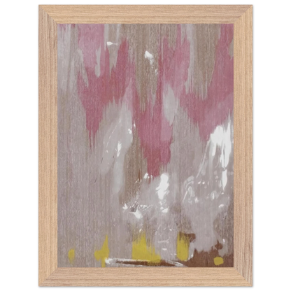 Helen Frankenthaler - Tales of Genji IV - 1998 Wall art - A2 (42 x 59.4  cm) - Premium Wooden Framed Poster With Fine Art Paper - Wood frame