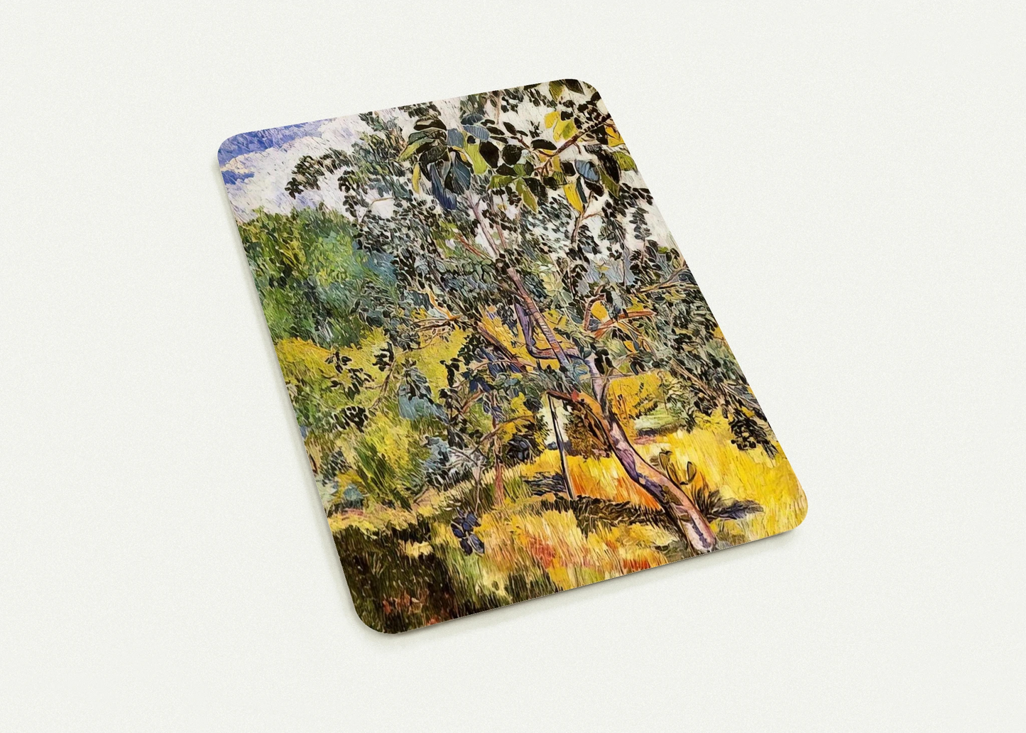 Corner of a garden Sun - Post-Impressionism By Natalia Goncharova Pack of 10 Post Cards | Natalia Goncharova Post Cards | A6 (10.5 x 14.8 cm) - 4.1 x 5.8 inches