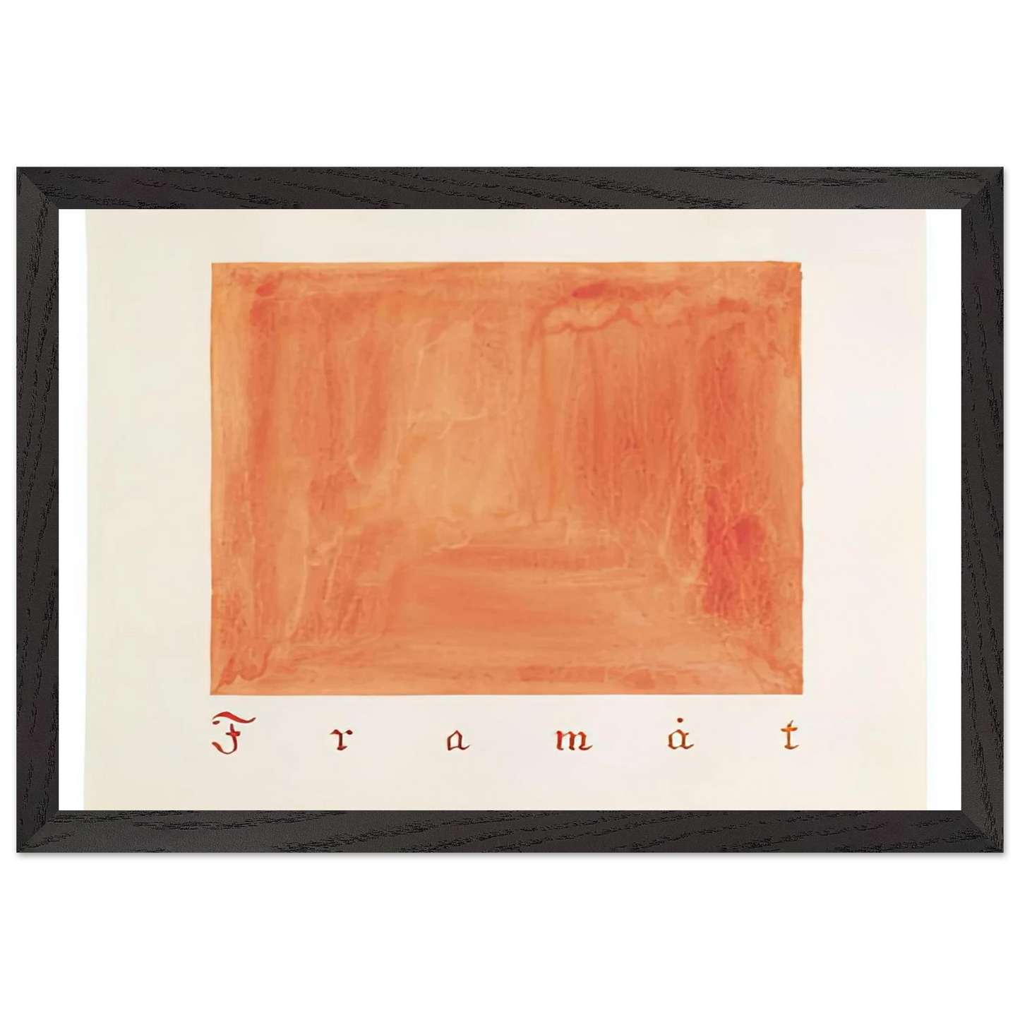 Hilma af Klint - FORWARDS PARCIFAL SERIES GROUP 2 SECTION 4 THE CONVOLUTE OF THE PHYSICAL PLANE 1916 Wall art - 13x18 cm / 5x7 Inches - Premium Wooden Framed Poster With Fine Art Paper - Black frame