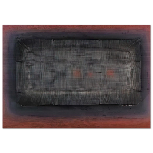 Espejismo - Art Informel - Manuel Rivera Brushed Aluminum Print - 70x100 cm / 28x40 inches | Manuel Rivera Aluminum Print | Manuel Rivera Prints