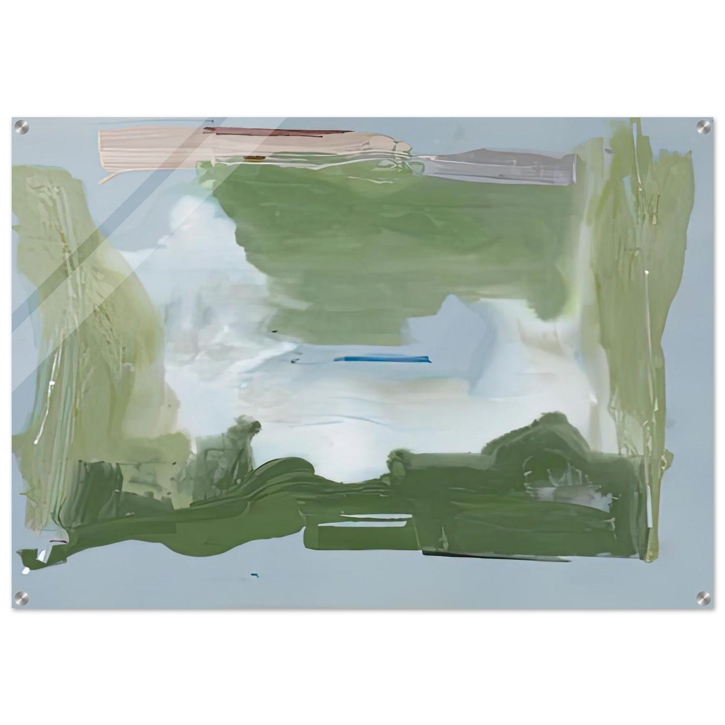 Lush Spring, 1975- - Helen Frankenthaler Acrylic Print - 70x100 cm / 28x40″ inches | Helen Frankenthaler Wall Art | Helen Frankenthaler Prints