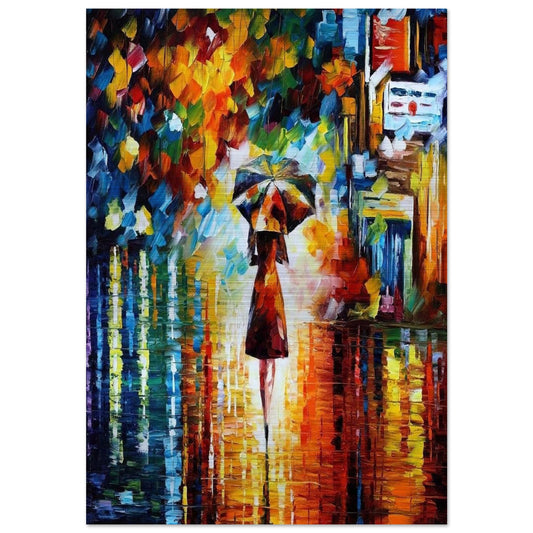 Leonid Afremov - Leonid Afremov Brushed Aluminum Print - 70x100 cm / 28x40 inches | Leonid Afremov Aluminum Print | Leonid Afremov Prints