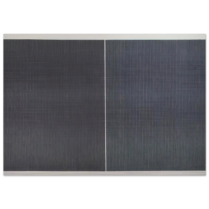 Hummingbird - 1978 - Gene Davis Brushed Aluminum Print - 70x100 cm / 28x40 inches | Gene Davis Aluminum Print | Gene Davis Prints