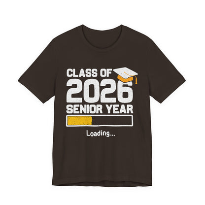 Class of 2026 Senior Year Tee, Graduation Shirt, Unisex Graduation Gift, High School Seniors Apparel, College Bound T-Shirt