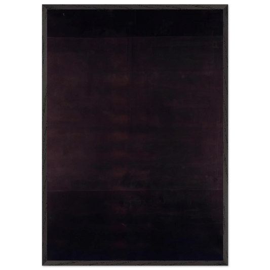 No 4 - 1964 - Mark Rothko Framed Art Print – Black Wooden Frame - Default Title - -Framed Art Print
