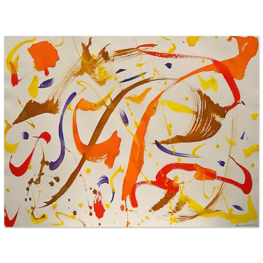 Alexander Liberman - Untitled Abstract - 1975 Fine Art Poster - Default Title