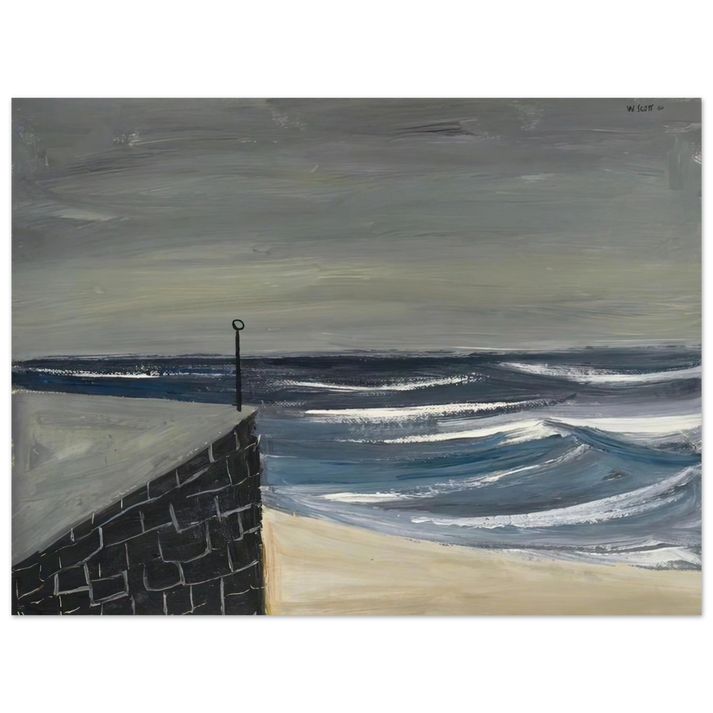 William Scott - Sennen - 1950  75x100 cm / 30x40inches Fine Art Poster