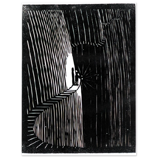 MC Escher - ESCHER (7) Wall Art - 21x29.7 cm / 8x12" - Fine Art Poster - -