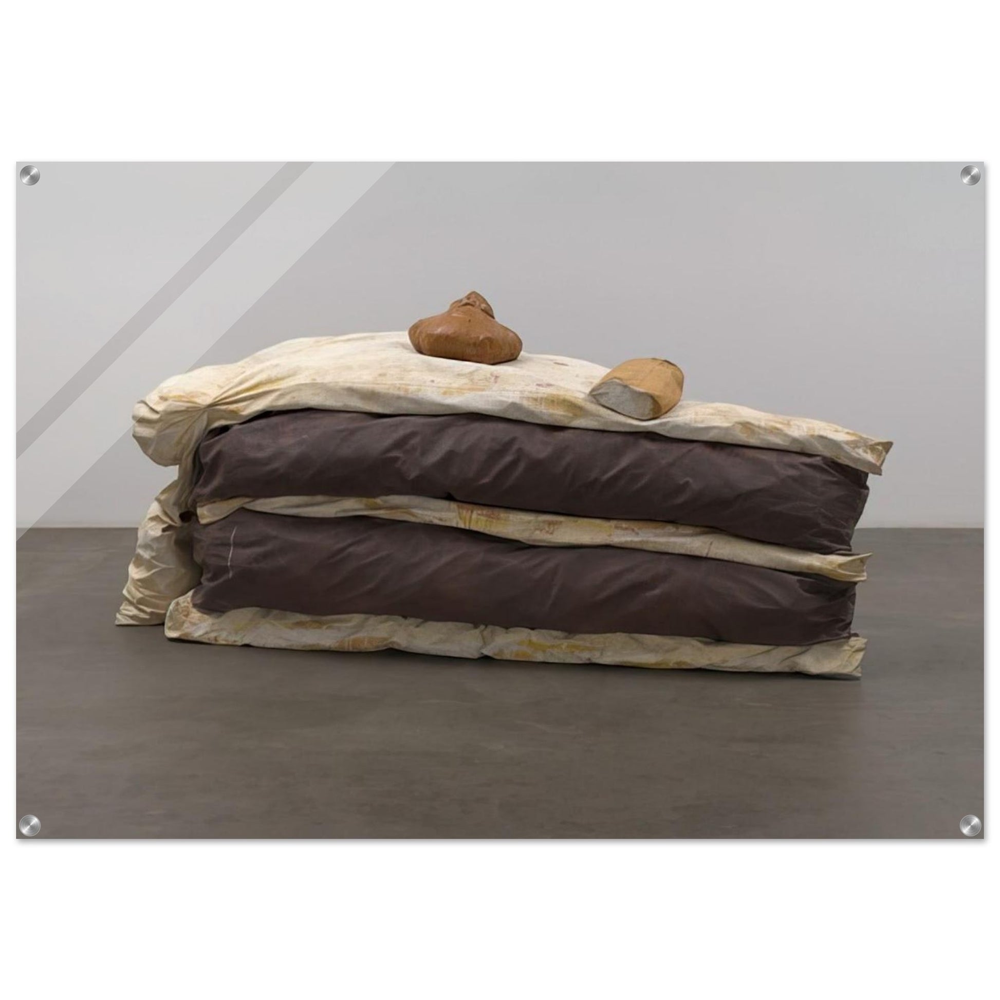 FLOOR CAKE 1962 - Claes Oldenburg Acrylic Print - 70x100 cm / 28x40″ inches | Claes Oldenburg Wall Art | Claes Oldenburg Prints