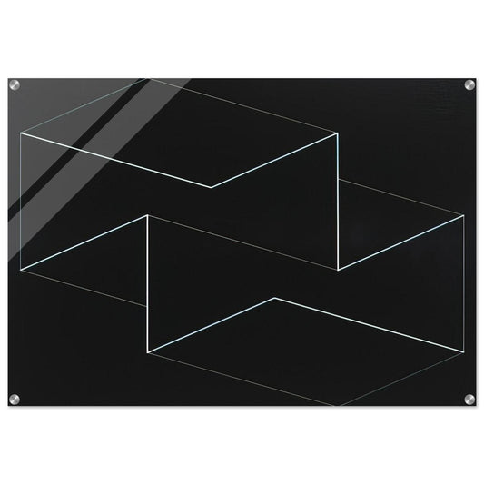 F M E 5 1962 - Josef Albers Acrylic Print - 70x100 cm / 28x40″ inches