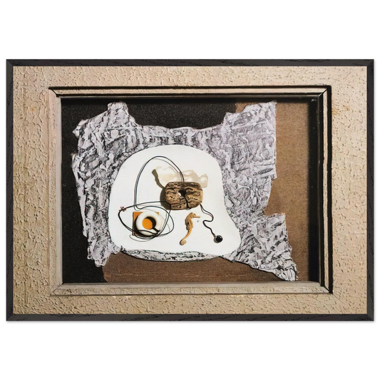 STATO D ANIMO PLASTICO MARINO 1937 - Enrico Prampolini Framed Art Print – Black Wooden Frame - Default Title - -Framed Art Print