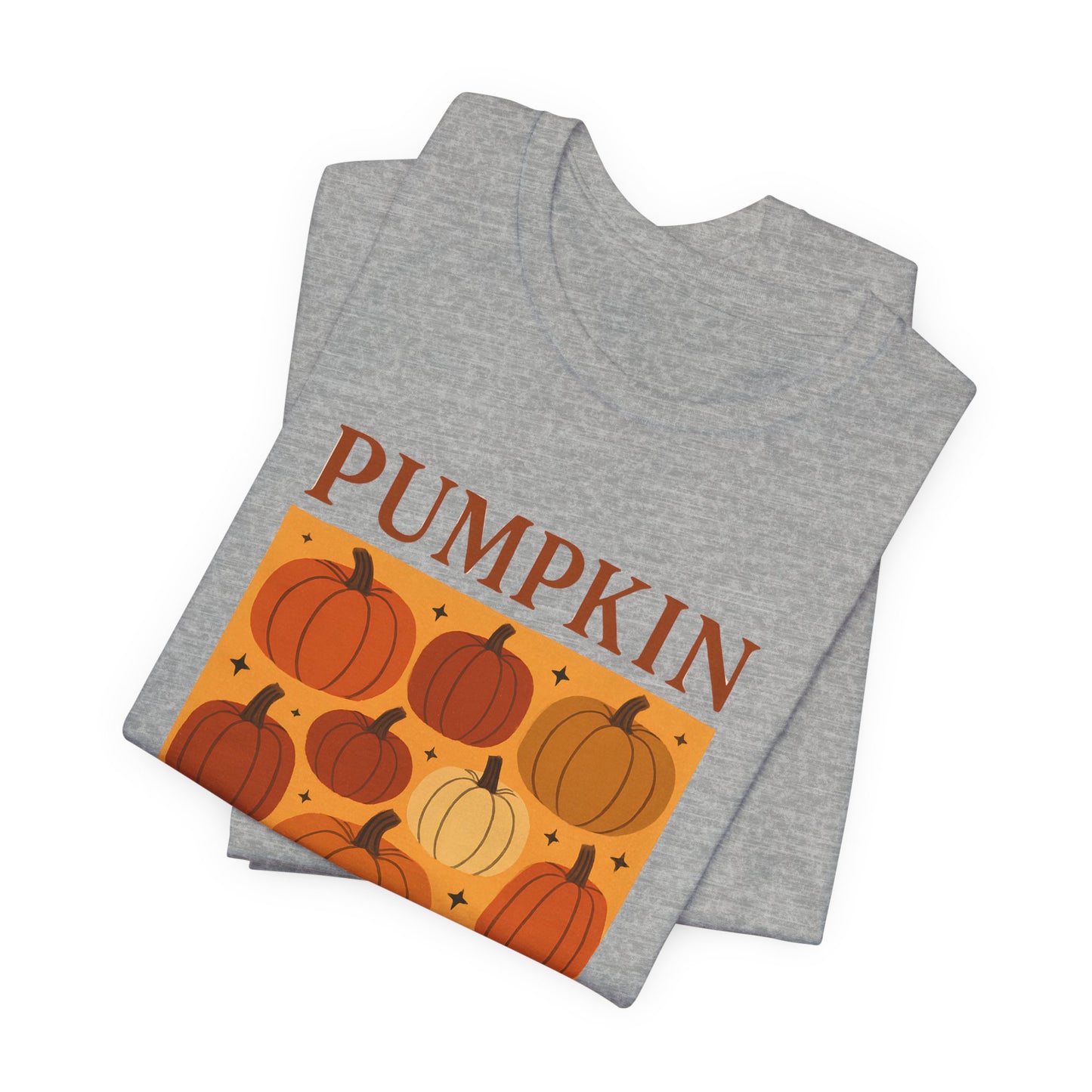 Maglietta Stagionale Zucca per Donne Boho Zucca