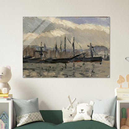 PORT DE CHERBOURG - Henri Matisse Acrylic Print - 70x100 cm / 28x40″ inches