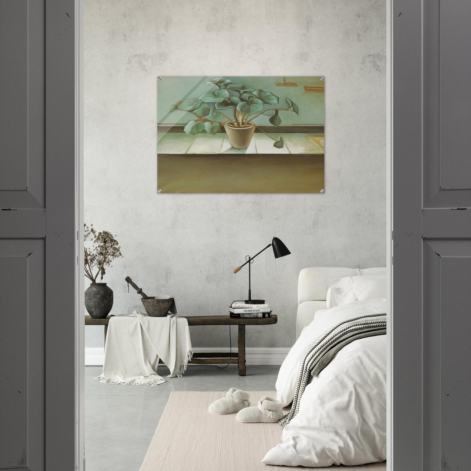 PLANT - Salvador Dali Acrylic Print - 70x100 cm / 28x40″ inches | Salvador Dali Wall Art | Salvador Dali Prints