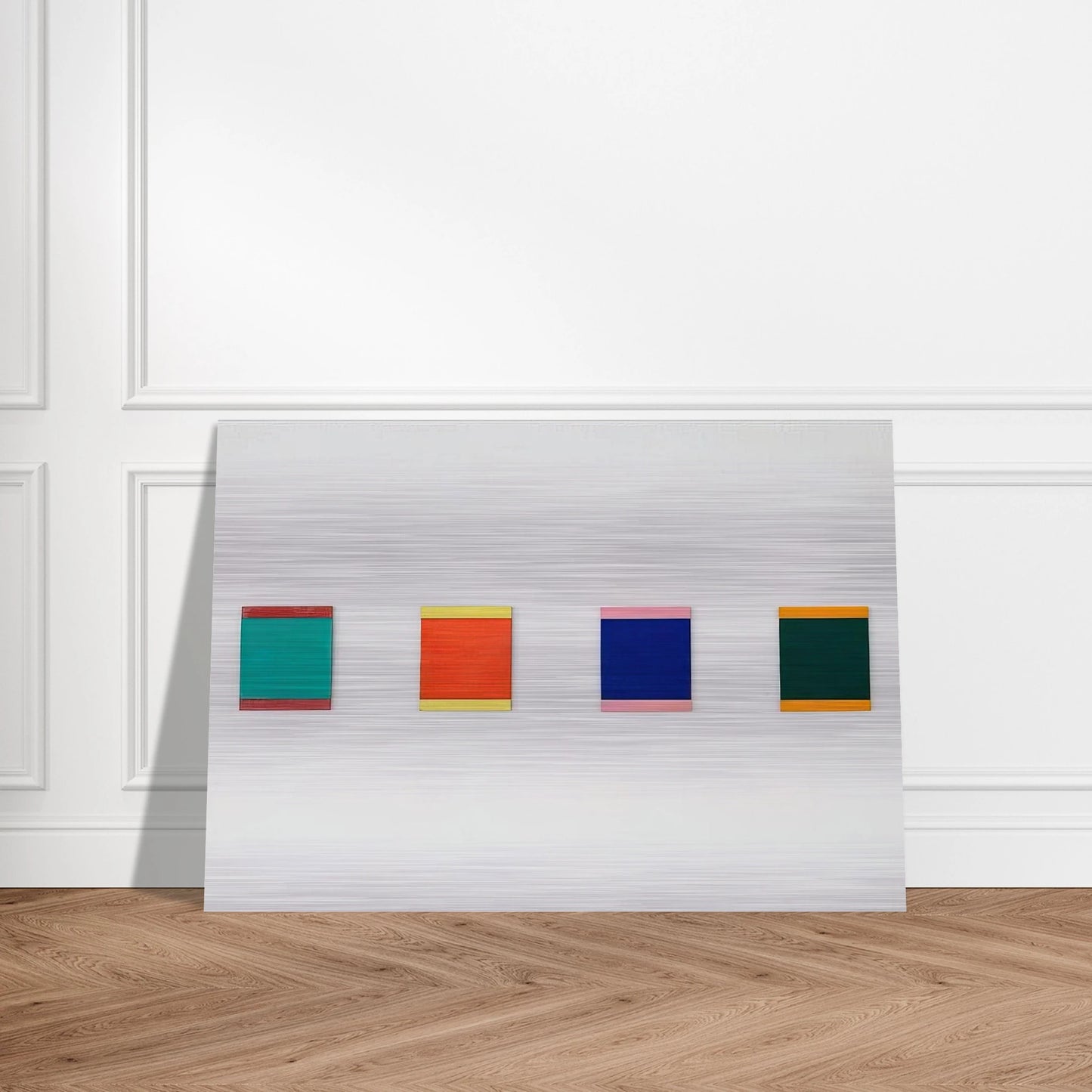 CONEY ISLAND II 1975 - BLINKY PALERMO Brushed Aluminum Print - 70x100 cm / 28x40 inches | BLINKY PALERMO Aluminum Print | BLINKY PALERMO Prints