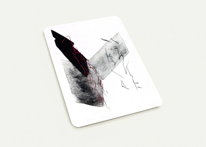 Katachi - Abstract Expressionism By Toko Shinoda Pack of 10 Post Cards | Toko Shinoda Post Cards | A6 (10.5 x 14.8 cm) - 4.1 x 5.8 inches