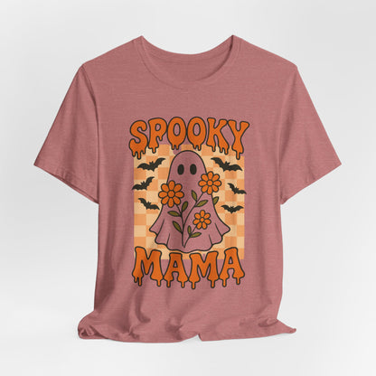 Mamma Spettrale Groovy Vintage Fantasma Halloween Mamma Madre
