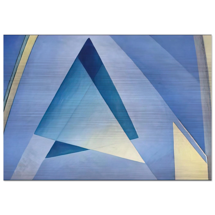 Hanover Abstract - 1938 - Lawren Harris Brushed Aluminum Print - 70x100 cm / 28x40 inches | Lawren Harris Aluminum Print | Lawren Harris Prints