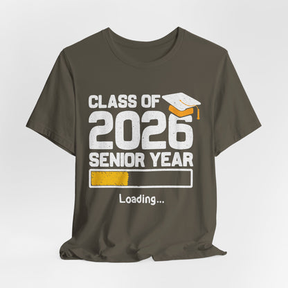 Class of 2026 Senior Year Tee, Graduation Shirt, Unisex Graduation Gift, High School Seniors Apparel, College Bound T-Shirt