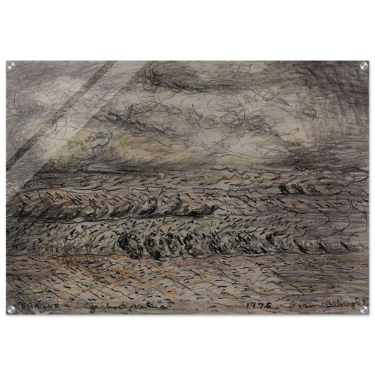 NEAR PRAGUE CZECHOSLOVAKIA 1976 - Ivan Albright Acrylic Print - 70x100 cm / 28x40″ inches