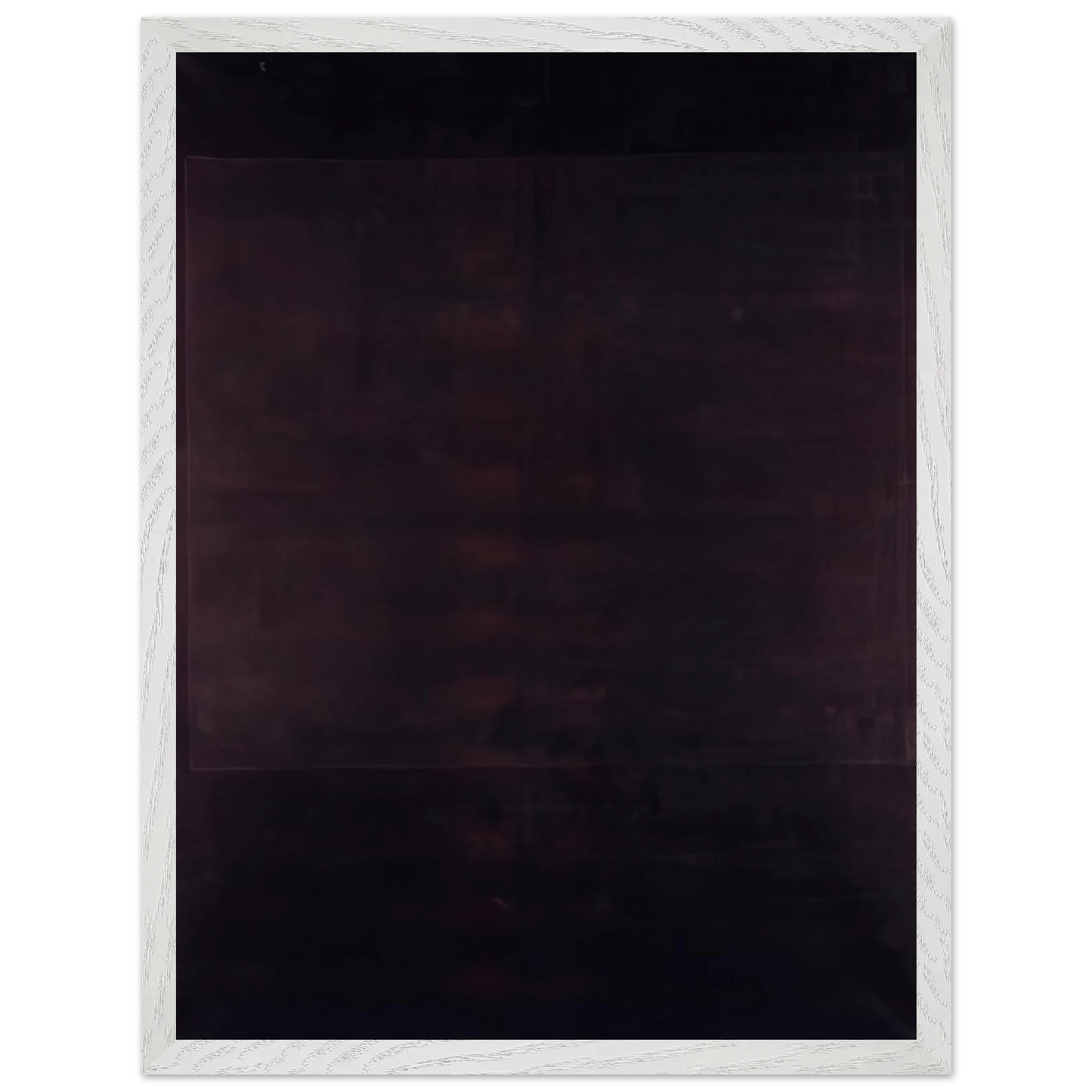 Mark Rothko - No. 4 - 1964 Wall Art - 21x29.7 cm / 8x12" - Premium Wooden Framed Poster With Fine Art Paper - Wood frame
