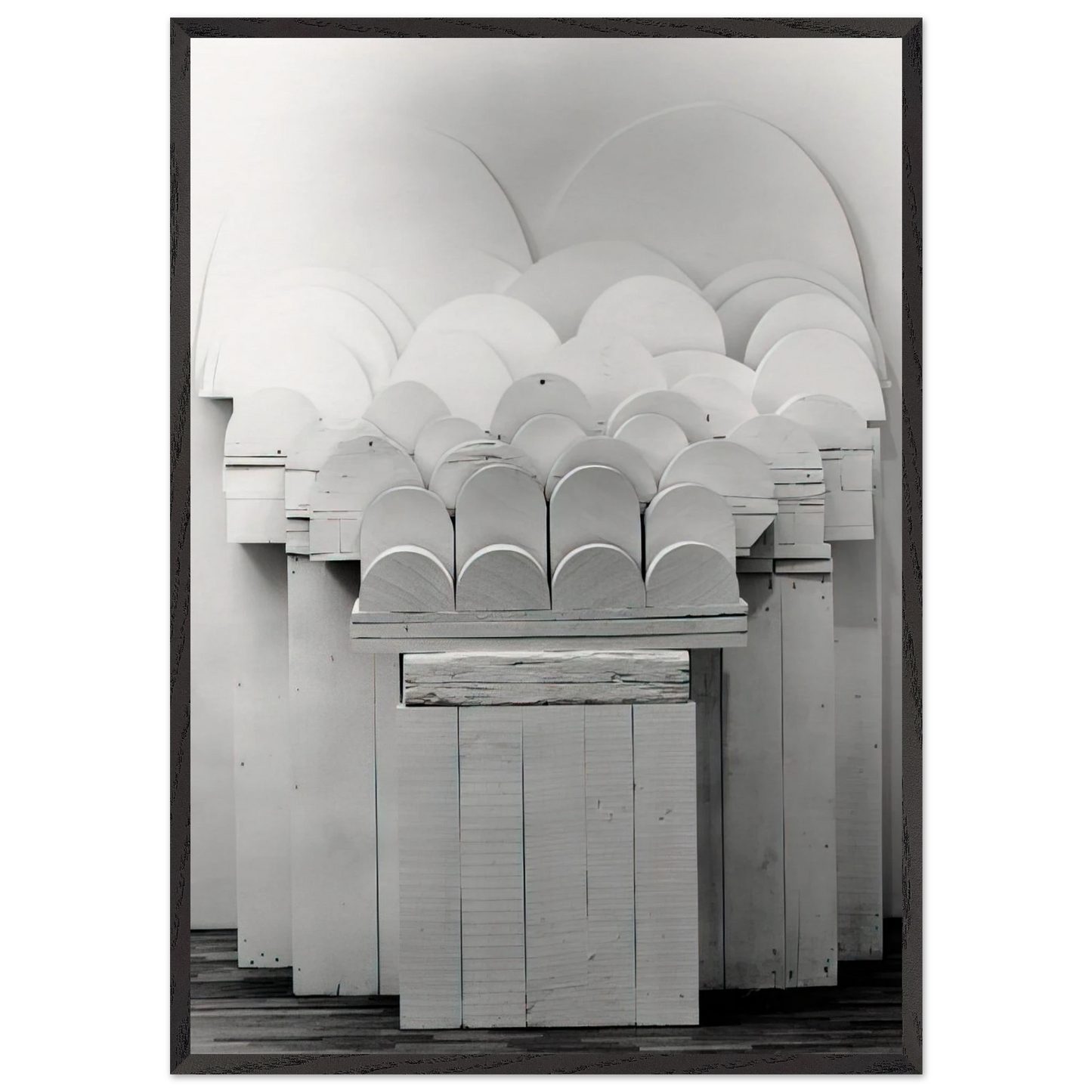 PARTIAL RECALL 1979 - Louise Bourgeois Framed Art Print – Black Wooden Frame - Default Title - -Framed Art Print