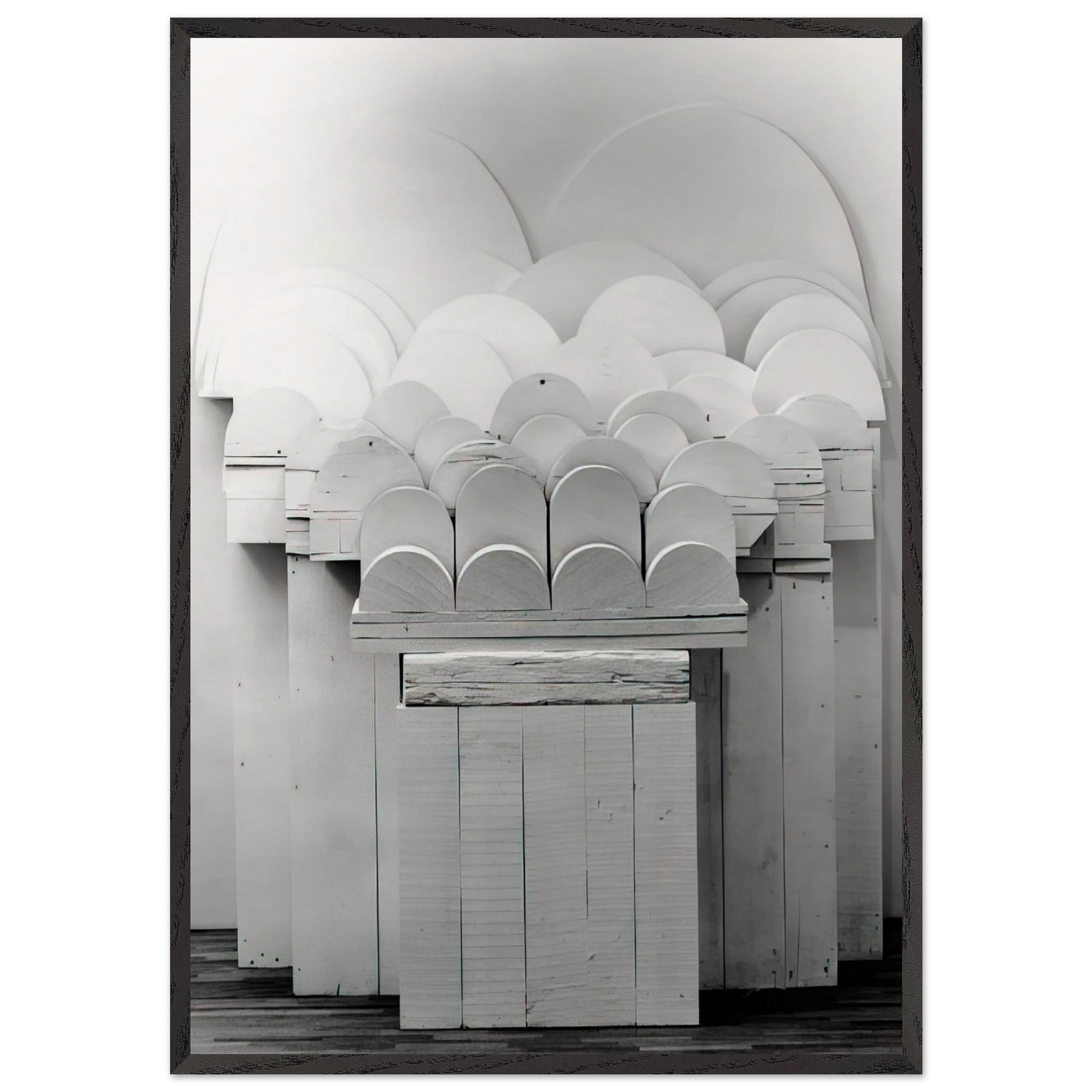 PARTIAL RECALL 1979 - Louise Bourgeois Framed Art Print – Black Wooden Frame - Default Title - -Framed Art Print