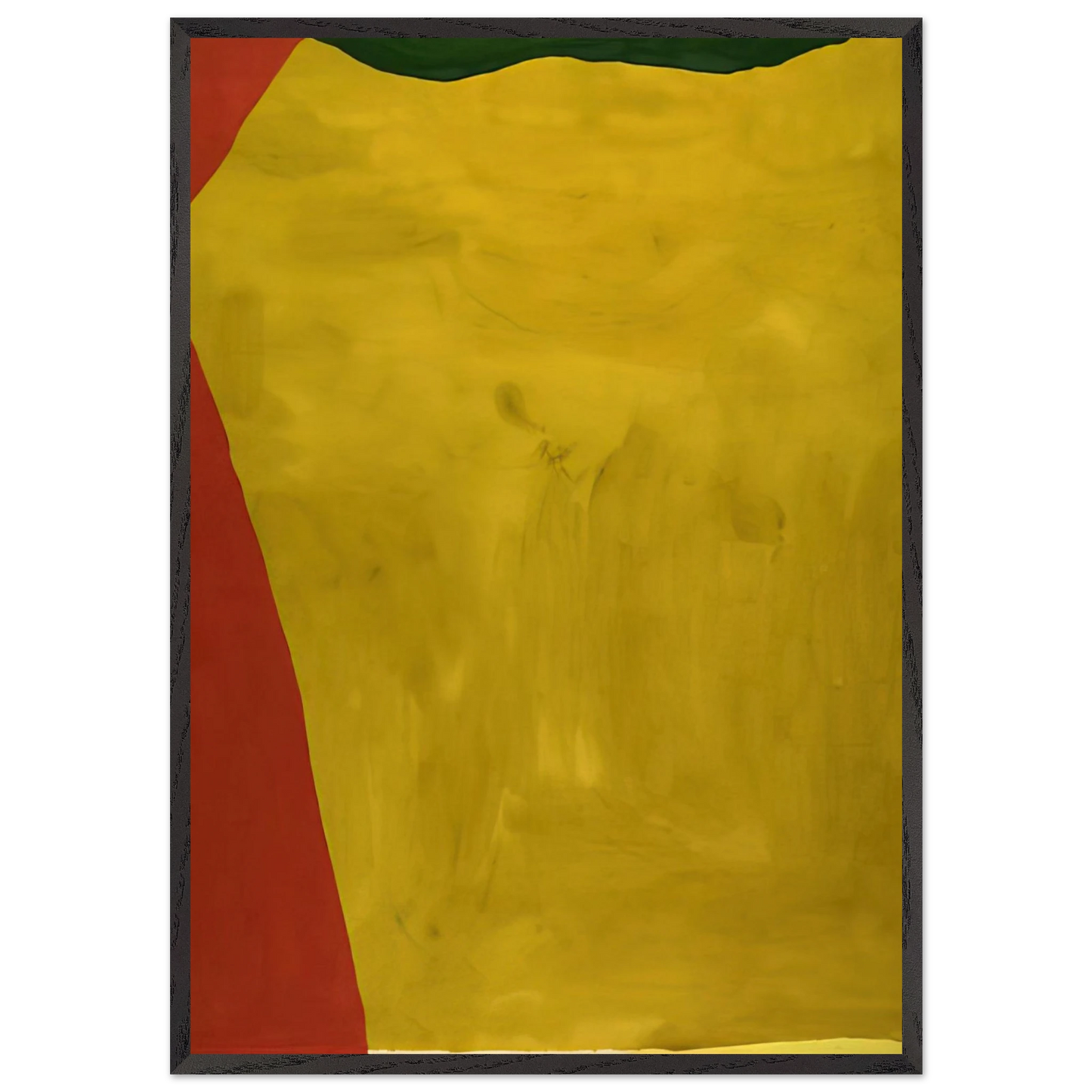 Blessing of the Fleet - 1969 - Helen Frankenthaler Framed Art Print – Black Wooden Frame - Default Title - -Framed Art Print