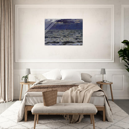 Seascape - claude monet Acrylic Print - 70x100 cm / 28x40″ inches