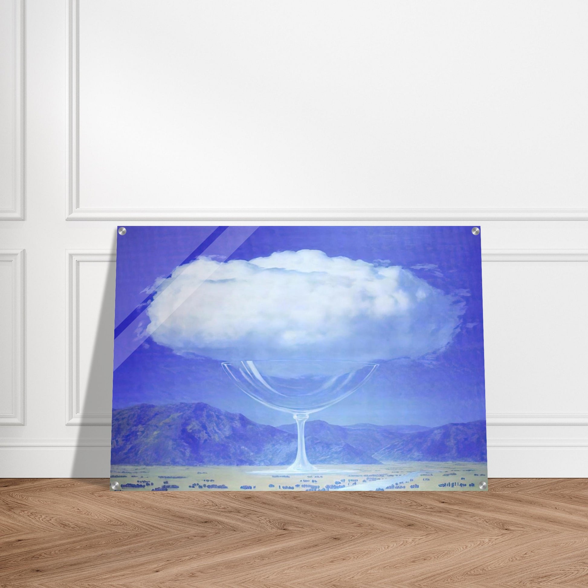THE HEARTSTRINGS 1960 - Rene Magritte Acrylic Print - 70x100 cm / 28x40″ inches | Rene Magritte Wall Art | Rene Magritte Prints