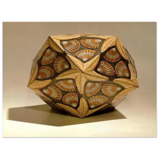 MC Escher - VERBLIFE TIN Wall Art - 21x29.7 cm / 8x12" - Fine Art Poster - -