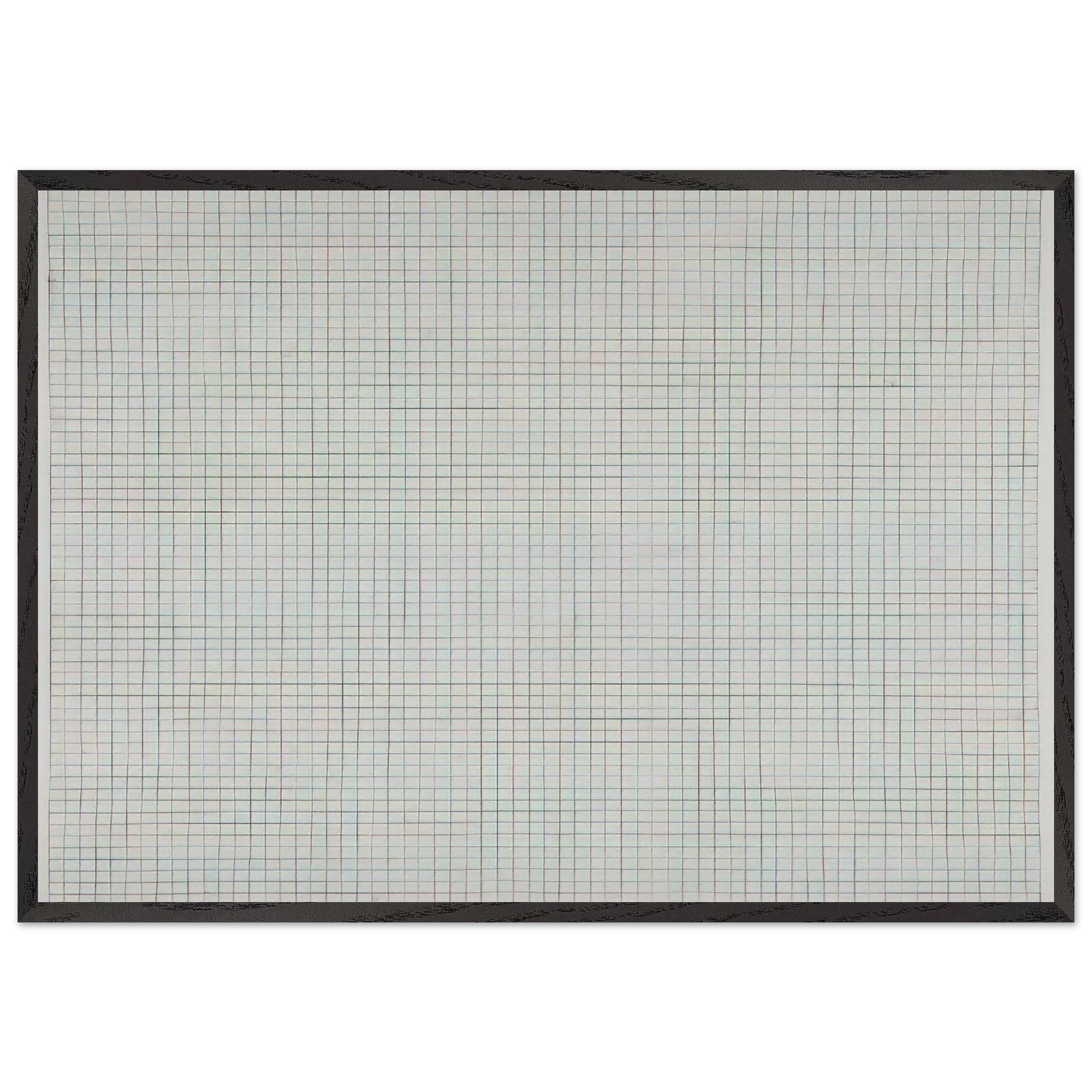 Untitled - 1973 N3 - Brice Marden Framed Art Print – Black Wooden Frame - Default Title - -Framed Art Print