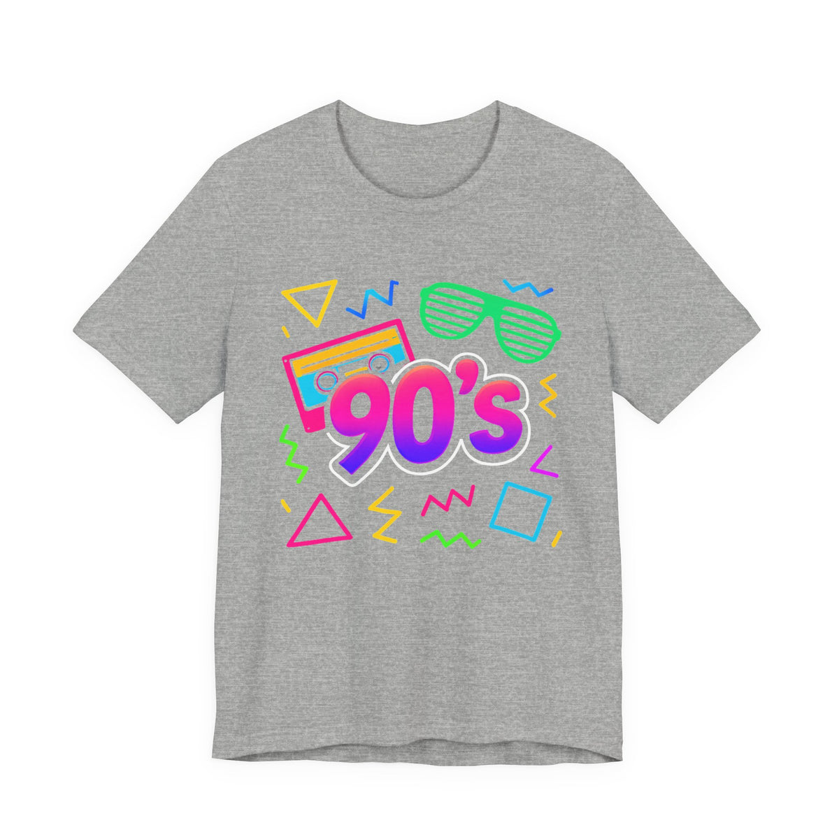Musica old school anni '90 - vibrazioni arcade Classico anni '90 Vintage. Anni '90 Retro Mi piacciono gli anni Novanta Maglietta