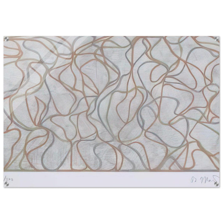 Distant Muses - 2000 - Brice Marden Acrylic Print - 70x100 cm / 28x40″ inches