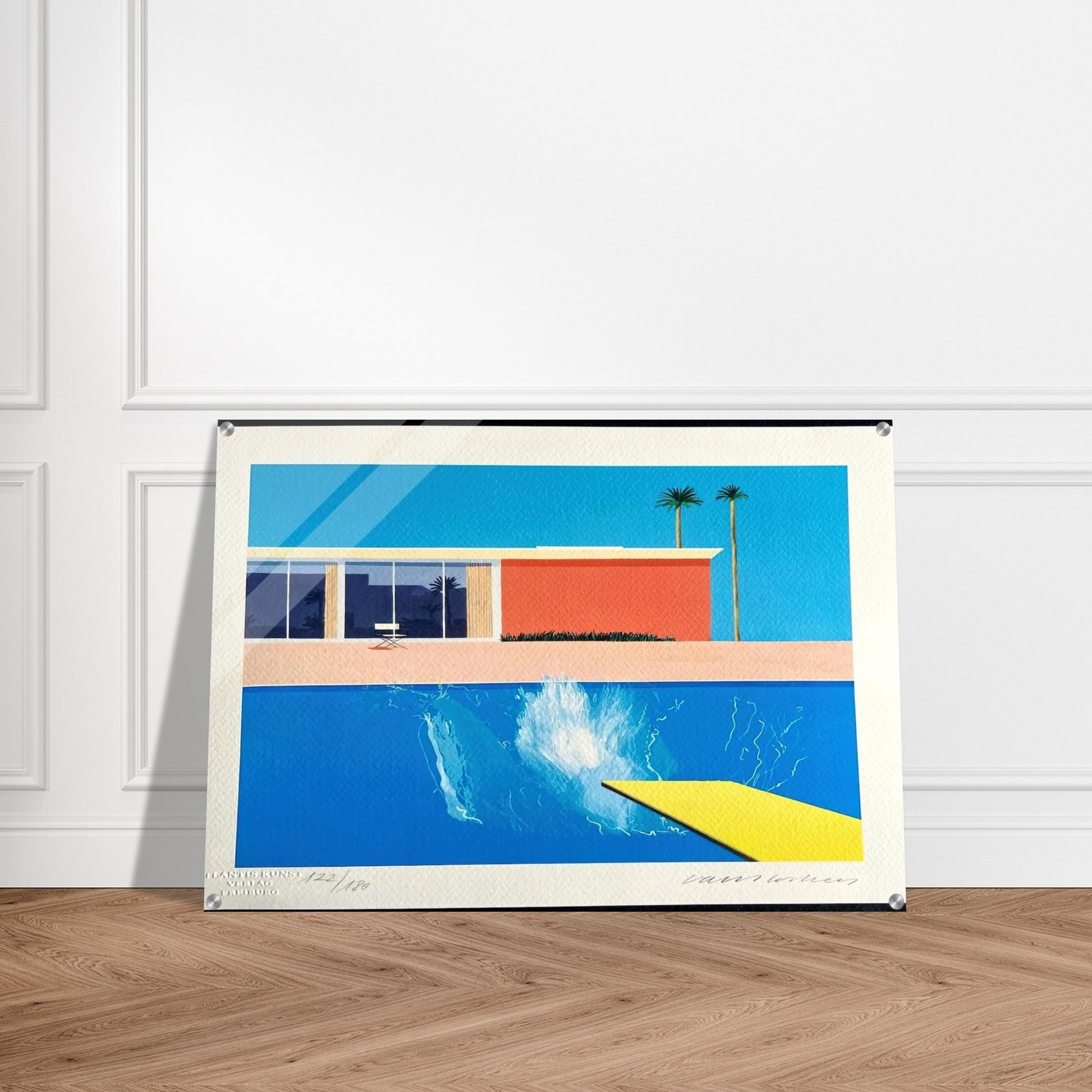 David Hockney - David Hockney Acrylic Print - 70x100 cm / 28x40″ inches | David Hockney Art | Artwork by David Hockney