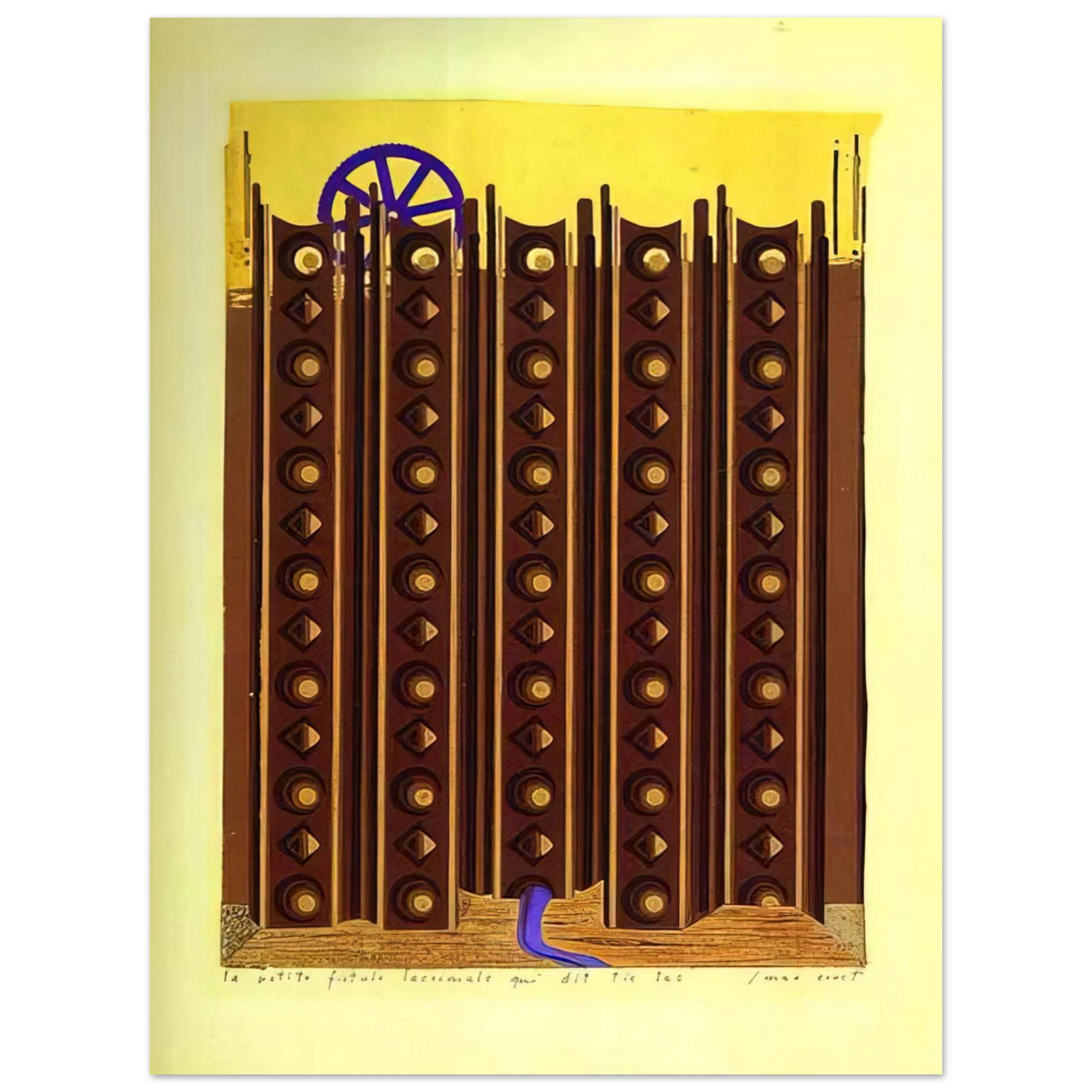 Max Ernst - The Small Fistule That Says Tic Tac Fine Art Poster - Default Title