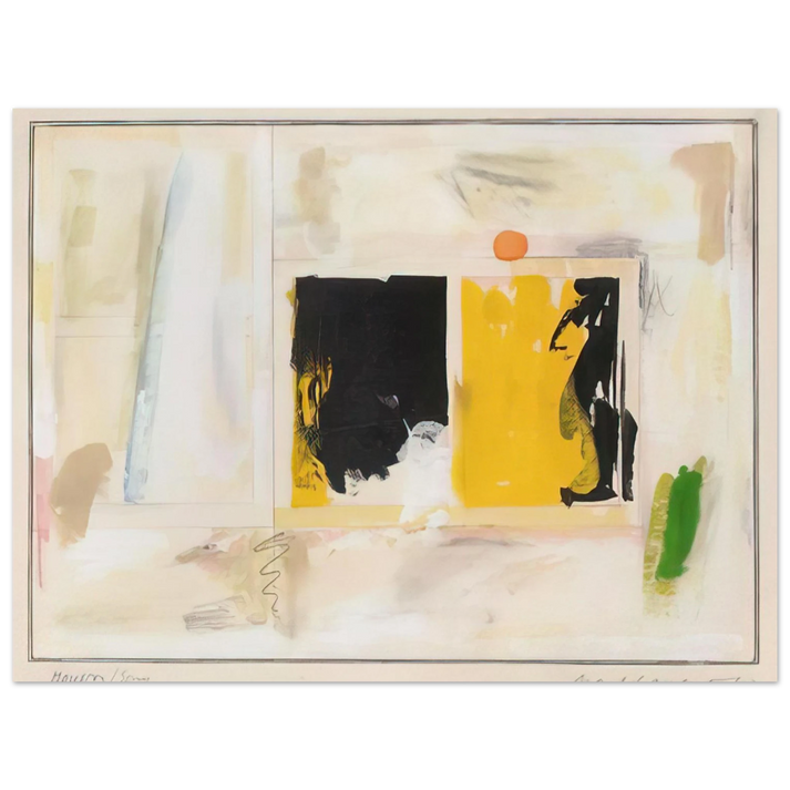 Mark Lancaster - HoustonSony - Abstract Expressionism  75x100 cm / 30x40inches Fine Art Poster