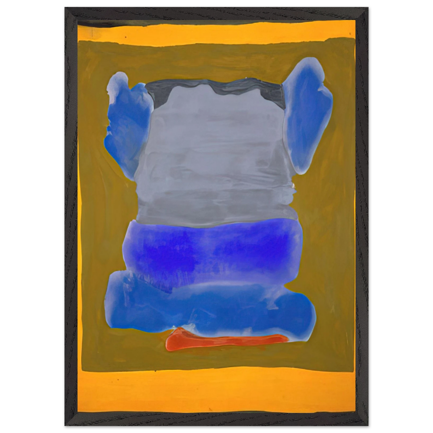 Helen Frankenthaler - Buddha s Court - 1964 Wall art - 60x80 cm / 24x32 inches - Fine Art Poster - -