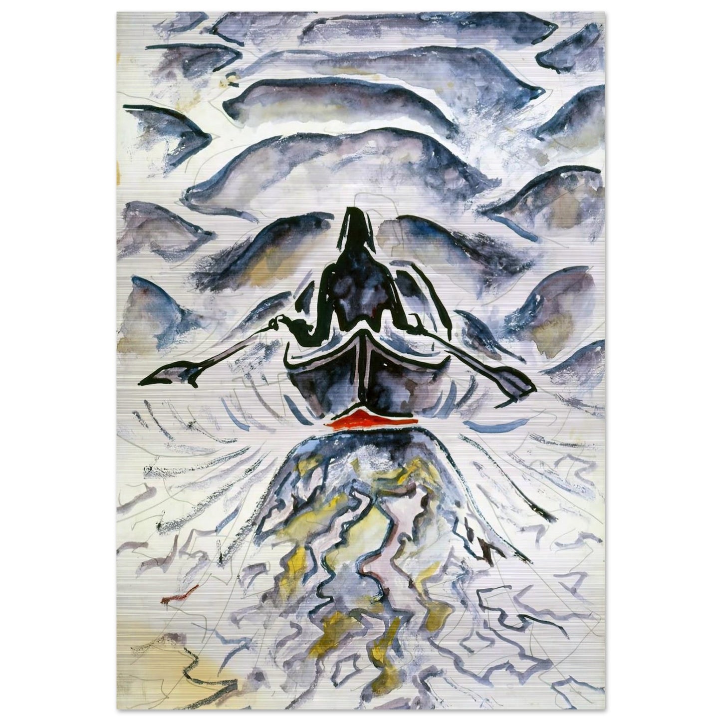 Walter Anderson - Walter Anderson Brushed Aluminum Print - 70x100 cm / 28x40 inches | Walter Anderson Aluminum Print | Walter Anderson Prints