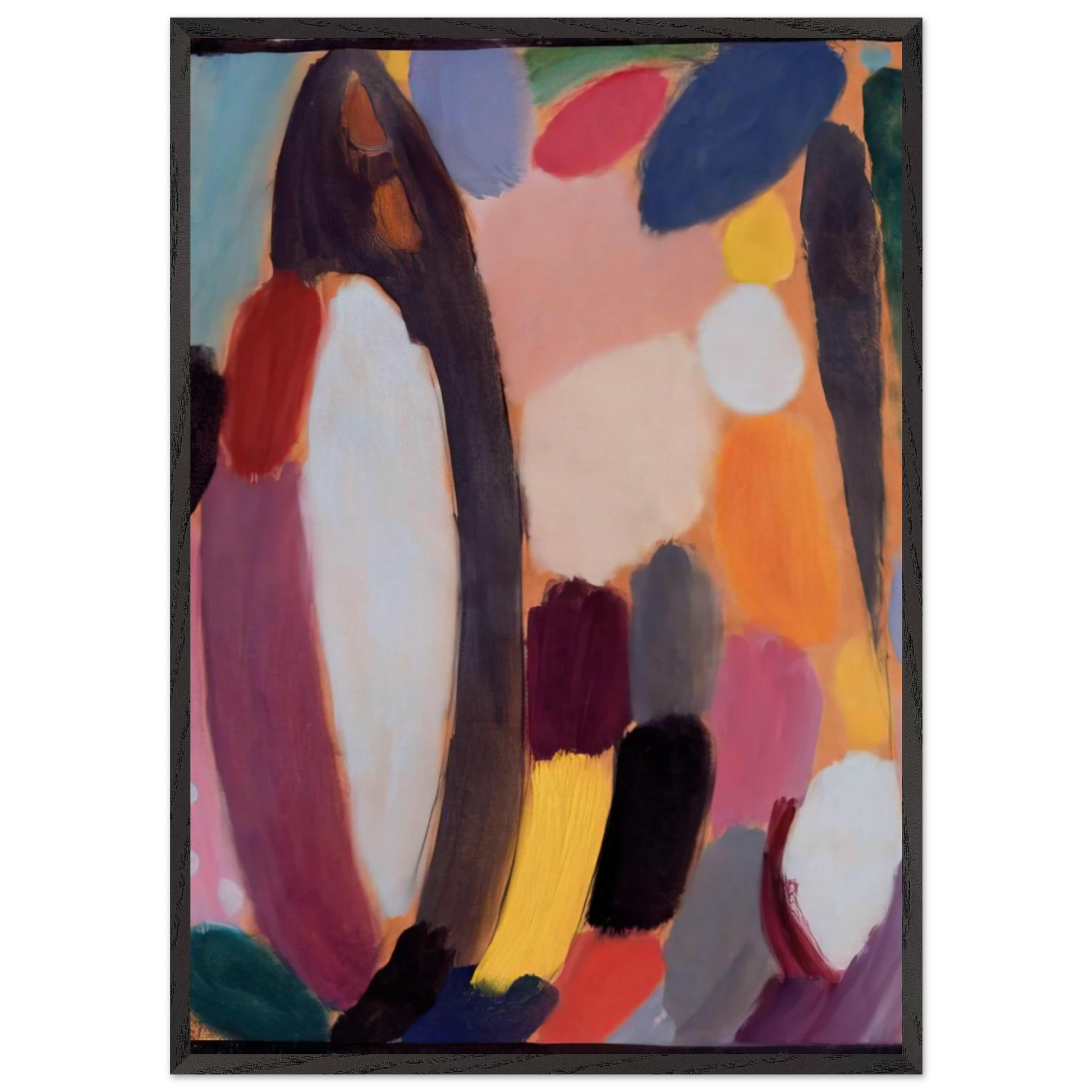 VARIATION 1918 - Alexej von Jawlensky Framed Art Print – Black Wooden Frame - Default Title - -Framed Art Print