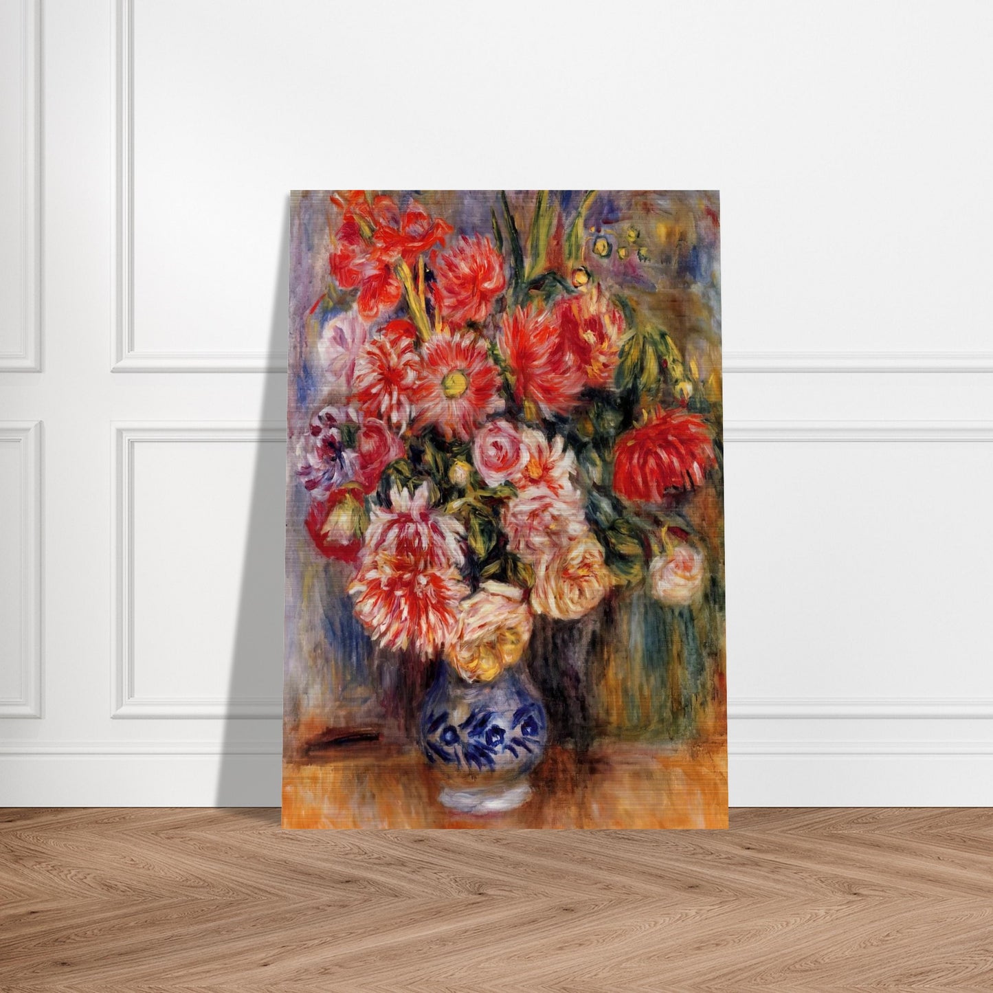 Bouquet - Pierre-Auguste Renoir Brushed Aluminum Print - 70x100 cm / 28x40 inches | Pierre-Auguste Renoir Aluminum Print | Pierre-Auguste Renoir Prints