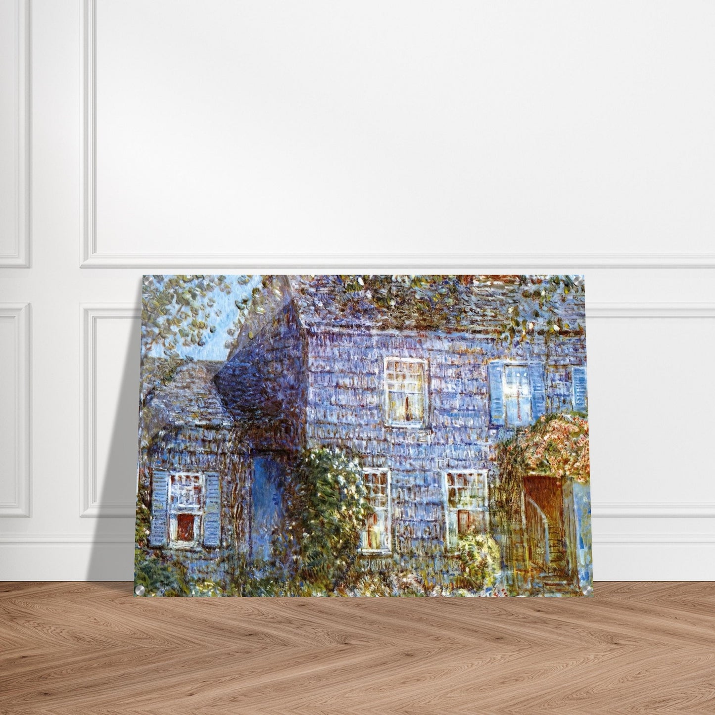 Hutchison House, Easthampton - Childe Hassam Acrylic Print - 70x100 cm / 28x40″ inches