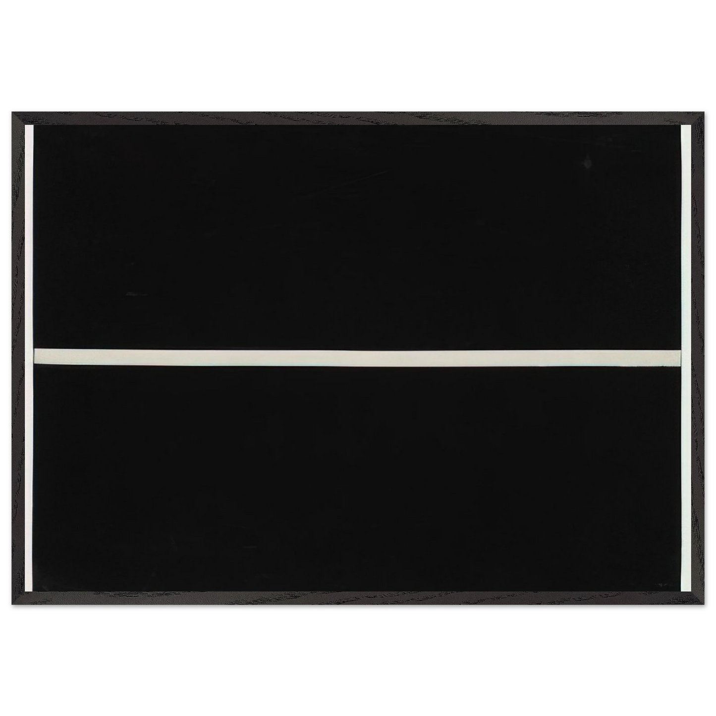Horizontal Band - Ellsworth Kelly Framed Art Print – Black Wooden Frame - Default Title - -Framed Art Print