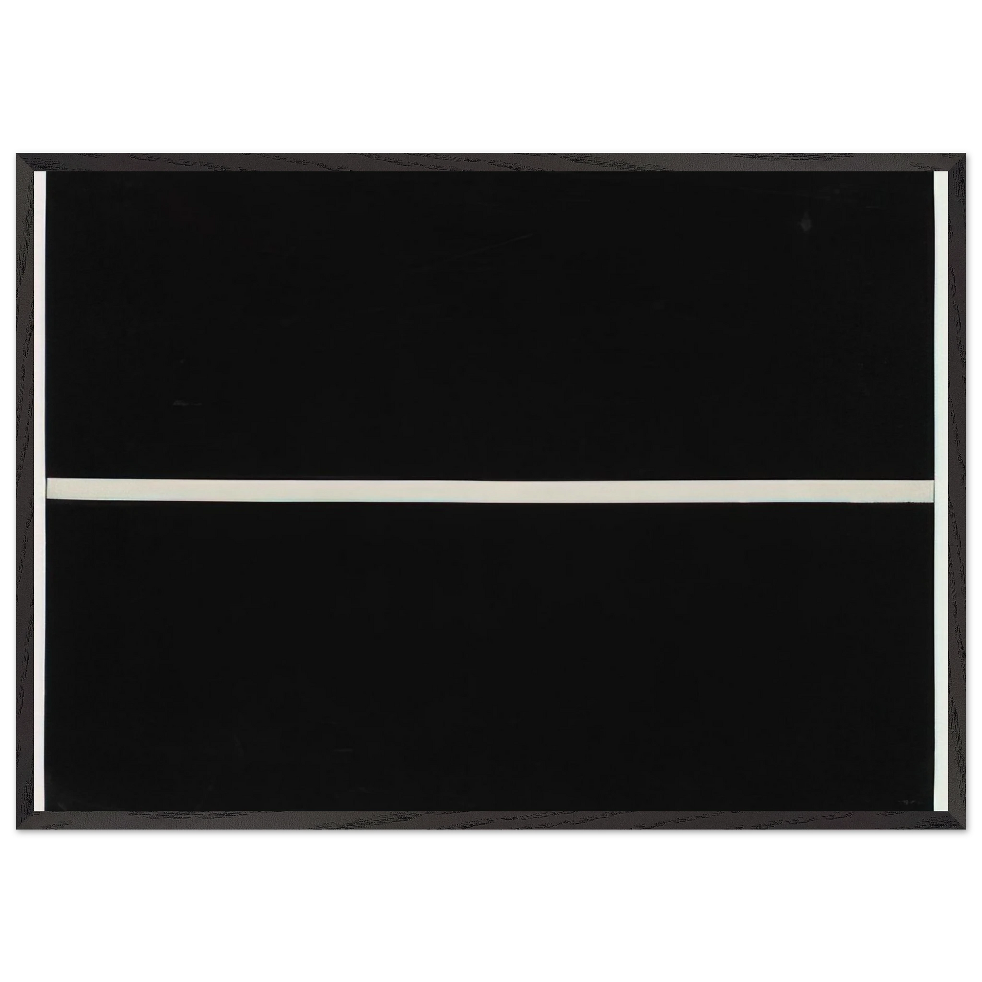 Horizontal Band - Ellsworth Kelly Framed Art Print – Black Wooden Frame - Default Title - -Framed Art Print