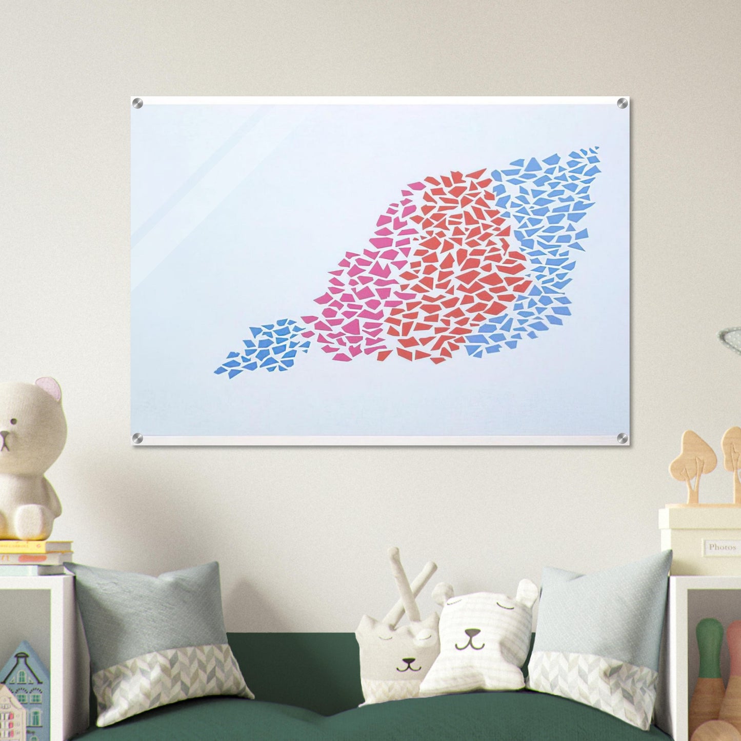 Confetti Pattern Portfolio #2 - 1973 - Robert Goodnough Acrylic Print - 70x100 cm / 28x40″ inches | Robert Goodnough Wall Art | Robert Goodnough Prints